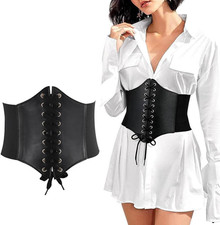 Corsetto Elegante Da Donna, Cintura Modellante Stringivita a Vita Alta, Legato E