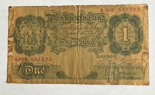 Banconota bank england 1 - of,