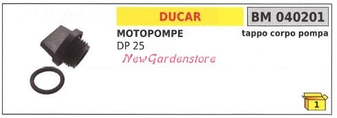 Tappo corpo ducar motopompa - tappo,