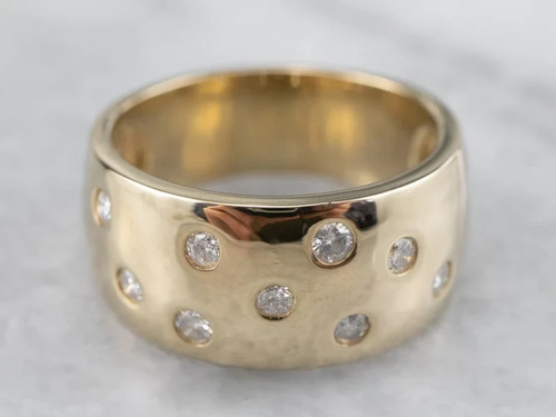 Anello fascia larga - anello, a