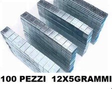 Pesi Piombo zinco adesivi equilibratura cerchi auto lega per ruote 100 pezzi 5gr