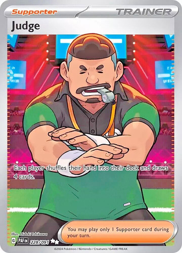 Pokémon tcg judge 228 - pokémon, 228/091