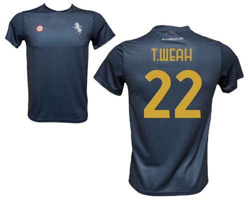 Terza maglia weah 22 blu - weah,