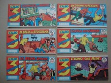 tre inseparabili (l'albo dei) 22 strisce anastatiche ed.cremona nuova 1950