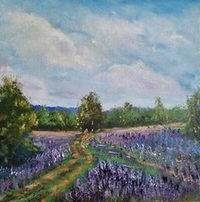 Fiori selvatici paesaggio