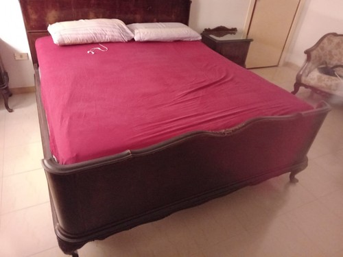 Letto matrimoniale antico - letto,