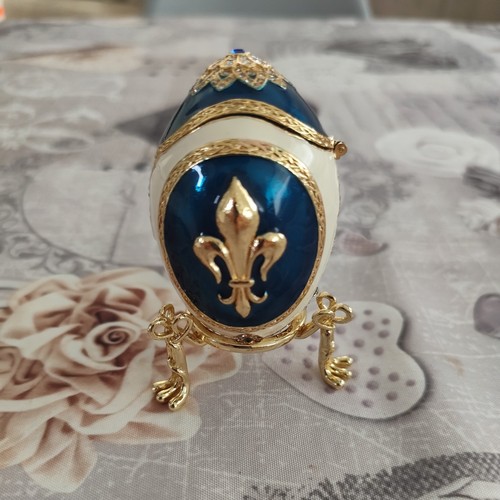 Uovo portagioie tipo - uovo, fabergé