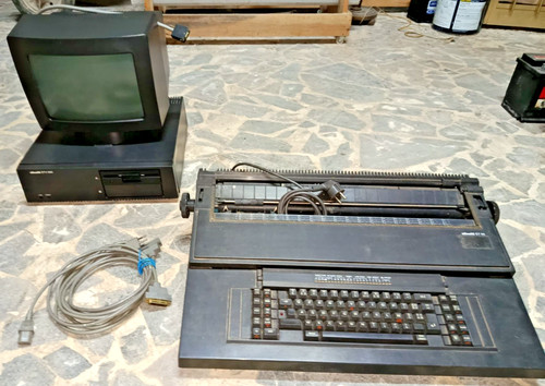 Computer vintage olivetti - vintage,