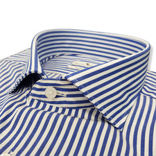 Camicia rigata stiro facile
