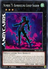 NUMBER 75: BAMBOOZLING GOSSIP SHADOW • Comune • BLC1 EN110 • 1Ed • Yugioh!