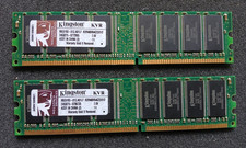 Kingston ValueRAM UDIMM 2x 512 MB, DDR-400, CL2.5 (KVR400X64C25/512)