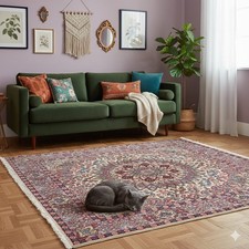 Tappeto Kerman Antico Cotone