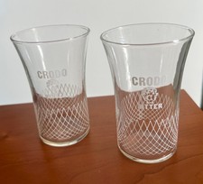 VINTAGE LOTTO 2 BICCHIERI CRODO BITTER