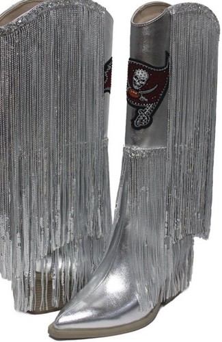 Stivali donna con frange - da,