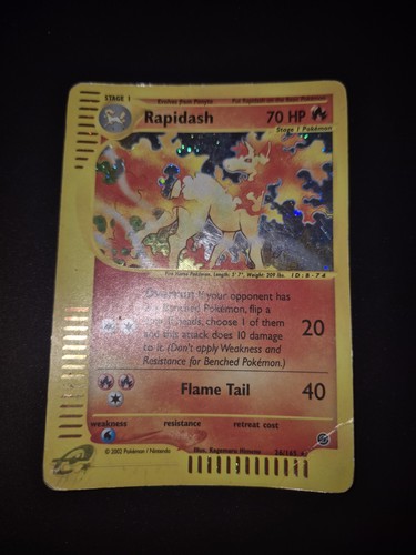 Pokemon rapidash 165 holo - -,