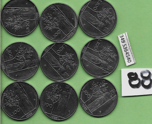 Lotto monete 100 lire - #lotto, 9