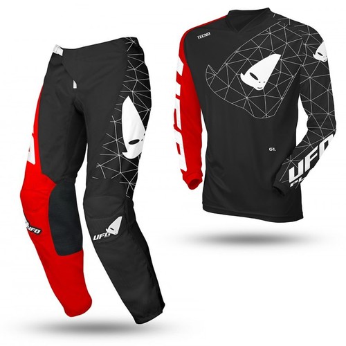 Ufo motocross kit - kit, nero