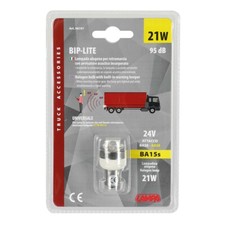 LAMPADA 24V ALOGENA PER RETROMARCIA CON AVVISATORE ACUSTICO INCORPORATO