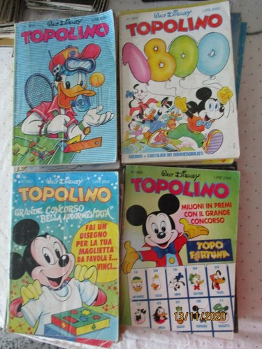 Lotto fumetti topolino - lotto,