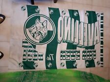BANDIERA GRANDE FORZA LUPI AVELLINO VINTAGE ANNI '70/'80 COME DA FOTO + OMAGGIO