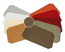 Tovaglietta 35x50 CM Sottobicchieri Idrorepellente Simil Lino Centrino