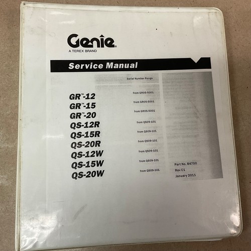 Genie 20 r w - genie, gr/qs-12/15/20/r/w