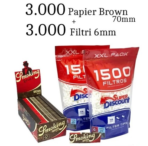000 cartine brown 70mm - brown,