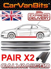 PER ALFA ROMEO GT 03-10 BATTISCOPA RIPARAZIONE BATTISCOPA PANNELLO ESTERNO RUGGINE 175CM COPPIA ZINCATA