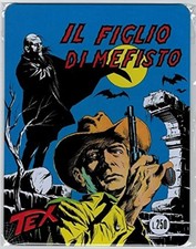 Tex - Il Figlio Di Mefisto - Targa in Metallo