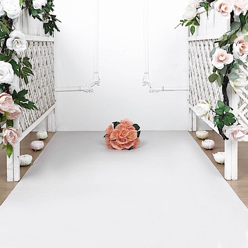Tappeto bianco 100 piedi - 100, pvc