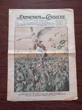 RIVISTA LA DOMENICA DEL CORRIERE N° 46 1918 VITTORIA GUERRA