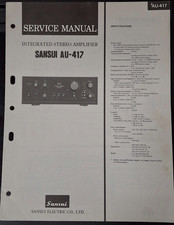 SANSUI AU-417 Amplificatore