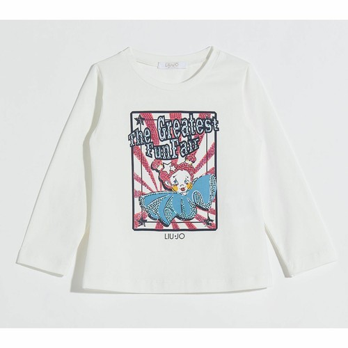 Liu shirt bianca bambina - t-shirt,