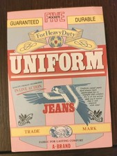 Uniform Jeans Cartolina