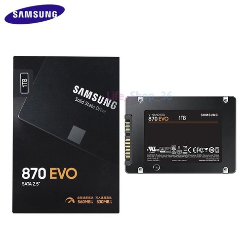 Samsung 870 evo ssd - in,
