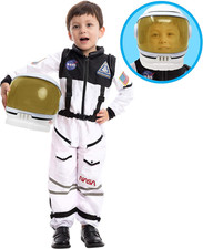 Costume Da Astronauta Blu Con