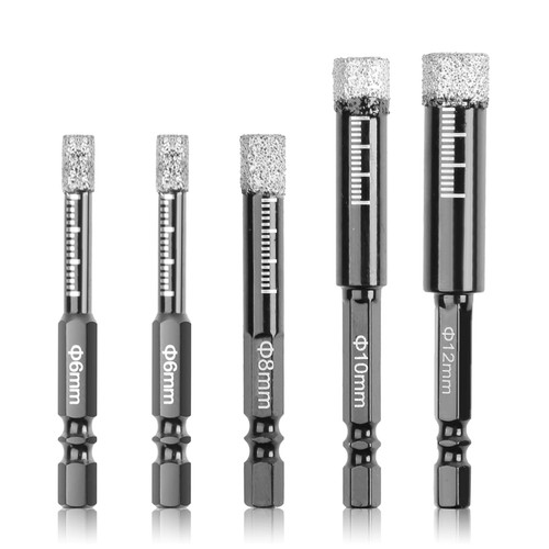 Punte diamantate set 5 - set, di