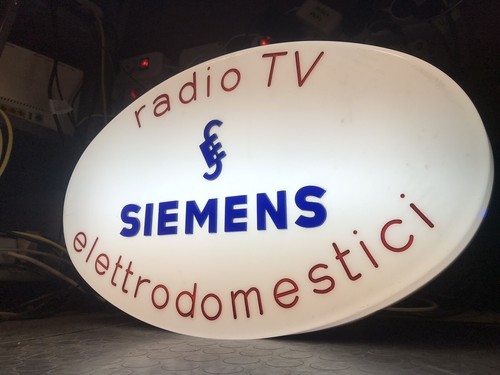 Insegna luminosa siemens - 🔺insegna,