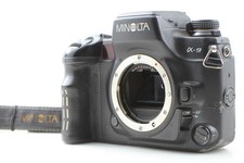 [Ecc+5 con cinturino] Corpo fotocamera pellicola 35 mm Minolta a9 α9 Alpha Maxxum Dynax GIAPPONE
