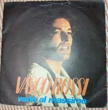 Vasco Rossi 45 Giri Vinile LP Vado Al Massimo Carosello 1982 Ci20506