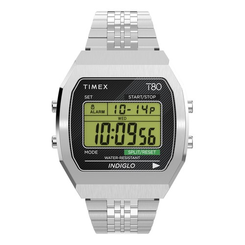 Orologio timex t80 acciaio - t80,
