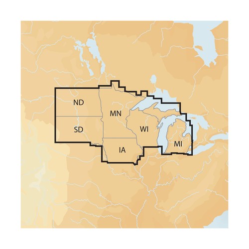 Navionics plus regions north - regions,