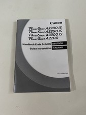 CANON Powershot A3300 A3350 A3200 A2200 manuale istruzioni Detush E Italiano