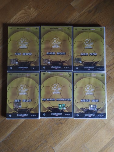 Dvd anni pallone d - 50, d'oro