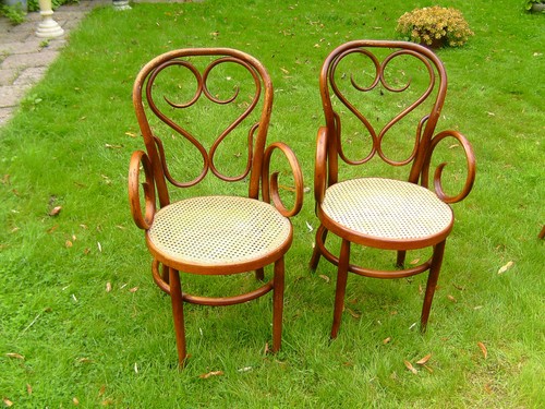 Antiche poltrone thonet in - thonet,