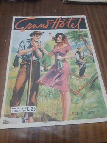 Rivista vintage grand hotel - rivista, n