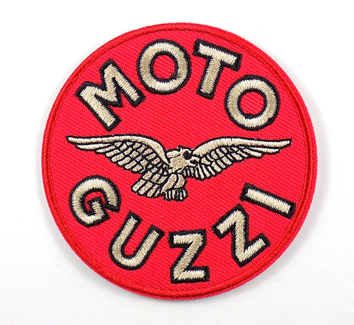 Moto guzzi embroidered patch - guzzi,
