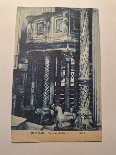 Cartolina 1926 benevento - 1926, duomo