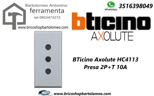Bticino hc4113 axolute presa - hc4113, 2
