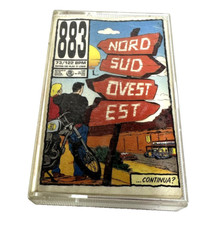 MUSICASSETTA NORD SUD OVEST EST 883 PRIMA STAMPA CASSETTA ROSSA